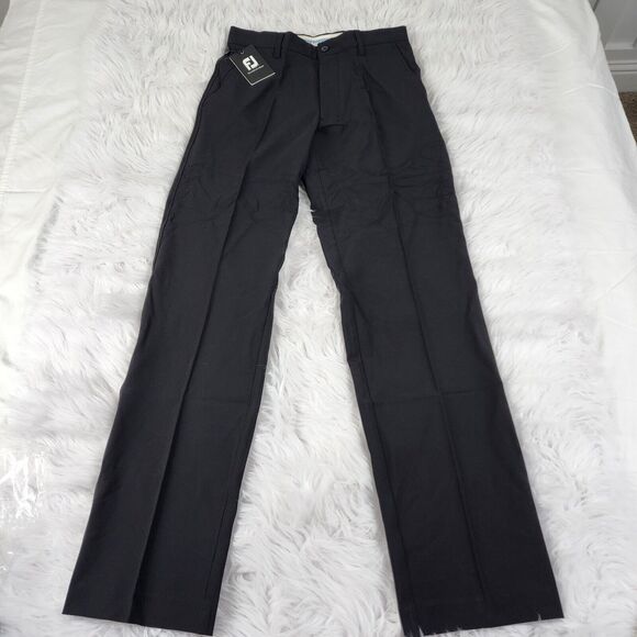 NEW FootJoy Pants Performance Knit Golf Pants Men Size 30x34 - Black 24101 - Picture 8 of 8